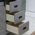 Load image into Gallery viewer, Kinsley 36&quot; Single Bathroom Vanity Set with Carrara White Marble Countertop
