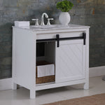 Load image into Gallery viewer, Kinsley 36&quot; Single Bathroom Vanity Set with Carrara White Marble Countertop
