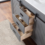 Load image into Gallery viewer, Kinsley 60&quot; Single Bathroom Vanity Set with Aosta White Marble Countertop
