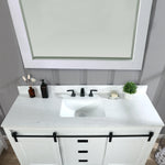 Load image into Gallery viewer, Kinsley 60&quot; Single Bathroom Vanity Set with Aosta White Marble Countertop
