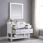 Load image into Gallery viewer, Georgia 48&quot; Single Bathroom Vanity with White Farmhouse Basin
