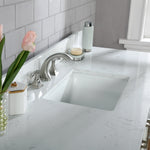 Load image into Gallery viewer, Isla 60&quot; Single Bathroom Vanity Set with White Composite Aosta Marble Countertop
