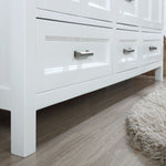 Load image into Gallery viewer, Isla 72&quot; Double Bathroom Vanity Set with Aosta White Marble Countertop
