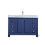 Load image into Gallery viewer, Jardin 48&quot; Single Bathroom Vanity Set with Carrara White Marble Countertop
