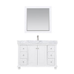Load image into Gallery viewer, Jardin 48&quot; Single Bathroom Vanity Set with Carrara White Marble Countertop
