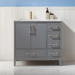 Load image into Gallery viewer, Sutton 36&quot; Single Bathroom Vanity Set with Marble Countertop
