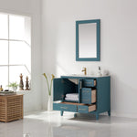 Load image into Gallery viewer, Sutton 36&quot; Single Bathroom Vanity Set with Marble Countertop
