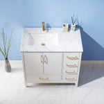 Load image into Gallery viewer, Sutton 36&quot; Single Bathroom Vanity Set with Marble Countertop
