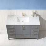 Load image into Gallery viewer, Sutton 48&quot; Single Bathroom Vanity Set with Marble Countertop
