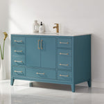 Load image into Gallery viewer, Sutton 48&quot; Single Bathroom Vanity Set with Marble Countertop
