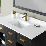 Load image into Gallery viewer, Kesia 48&quot; Single Bathroom Vanity Set with Aosta White Composite Stone Countertop
