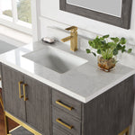 Load image into Gallery viewer, Wildy 36&quot; Single Bathroom Vanity Set with Grain White Composite Stone Countertop

