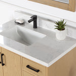 Load image into Gallery viewer, Wildy 36&quot; Single Bathroom Vanity Set with Grain White Composite Stone Countertop
