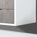 Load image into Gallery viewer, Dione Single Bathroom Vanity Set with Aosta White Stone Countertop
