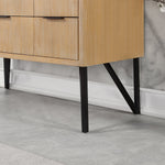 Load image into Gallery viewer, Helios 48&quot; Single Bathroom Vanity Set with Concrete Gray Stone Countertop

