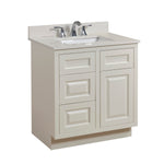 Load image into Gallery viewer, Belluno Single Sink Bathroom Vanity Countertop in Milano White

