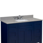Load image into Gallery viewer, Imperia Single Sink Bathroom Vanity Countertop in Mountain Gray
