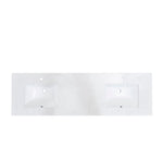 Load image into Gallery viewer, Salerno Double Sink Bathroom Vanity Countertop in Aosta White
