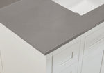 Load image into Gallery viewer, Madrid Single Sink Bathroom Vanity Countertop in Concrete Grey
