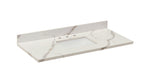 Load image into Gallery viewer, Eivissa Single Sink Bathroom Vanity Countertop in Calacatta White
