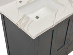 Load image into Gallery viewer, Eivissia Double Sink Bathroom Vanity Countertop in Calacatta White
