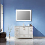 Load image into Gallery viewer, Genova Rectangle Frameless Modern LED Bathroom Vanity Mirror
