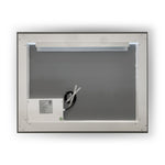 Load image into Gallery viewer, Genova Rectangle Frameless Modern LED Bathroom Vanity Mirror
