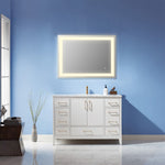 Load image into Gallery viewer, Genova Rectangle Frameless Modern LED Bathroom Vanity Mirror
