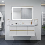 Load image into Gallery viewer, Genova Rectangle Frameless Modern LED Bathroom Vanity Mirror
