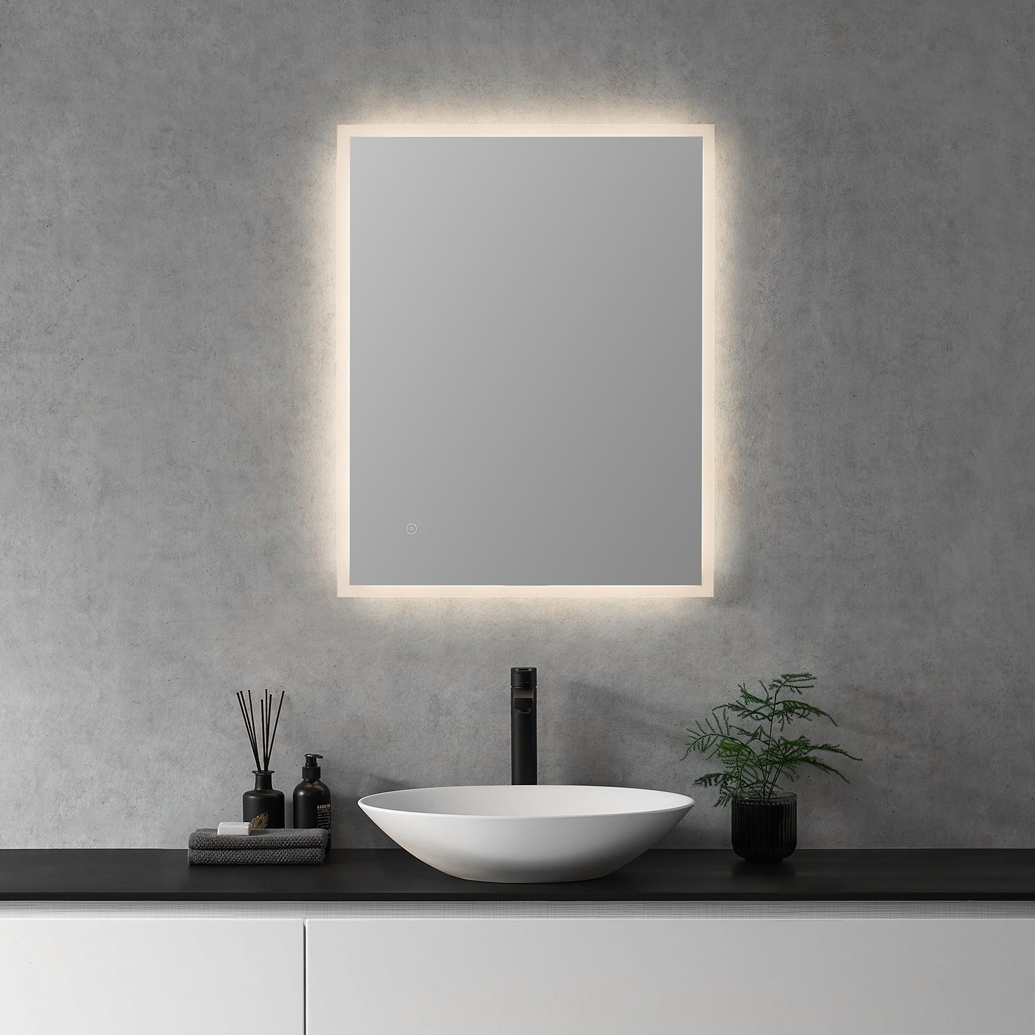 Bathroom Mirror With LED Lights