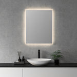 Load image into Gallery viewer, Cassano Rectangle Frameless Modern Bathroom Vanity LED Lighted Wall Mirror
