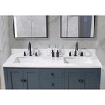 Load image into Gallery viewer, Oderzo Stone effects Single Sink Vanity Top in Aosta White with White Sink
