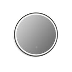 Load image into Gallery viewer, Palme Round 24&quot; Framed Modern Bathroom Vanity LED Lighted Wall Mirror
