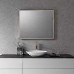 Load image into Gallery viewer, Viaggi Rectangle 36&quot; Framed Modern Bathroom Vanity LED Lighted Wall Mirror
