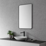 Load image into Gallery viewer, Nettuno 24&quot; Rectangle Bathroom Vanity Aluminum Framed Wall Mirror
