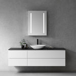 Load image into Gallery viewer, Catola Rectangle Frameless Surface-Mount/Recessed LED Lighted Bathroom Medicine Cabinet
