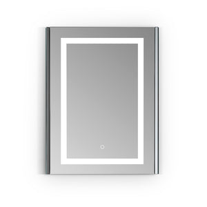 Bojano Rectangle Frameless Surface-Mount/Recessed LED Lighted Bathroom Medicine Cabinet
