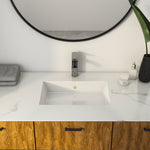 Load image into Gallery viewer, Dixie 20 in. Rectangular White Finish Ceramic Undermount Vanity Sink
