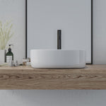 Load image into Gallery viewer, Zion 16&quot; Square Ceramic Bathroom Vanity Sink
