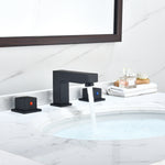 Load image into Gallery viewer, Linter 8 in. Widespread 2-Handle Bathroom Faucet
