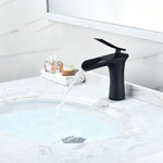 Load image into Gallery viewer, Mayen Single Hole Single-Handle Waterfall Bathroom Faucet
