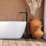 Load image into Gallery viewer, Campia Single Lever Handle Freestanding Floor Mounted Tub Filler with Handshower
