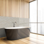 Load image into Gallery viewer, Sonnagh 3&quot; x 12&quot; Rectangular Laminated Glass Mosaic Wall Tile
