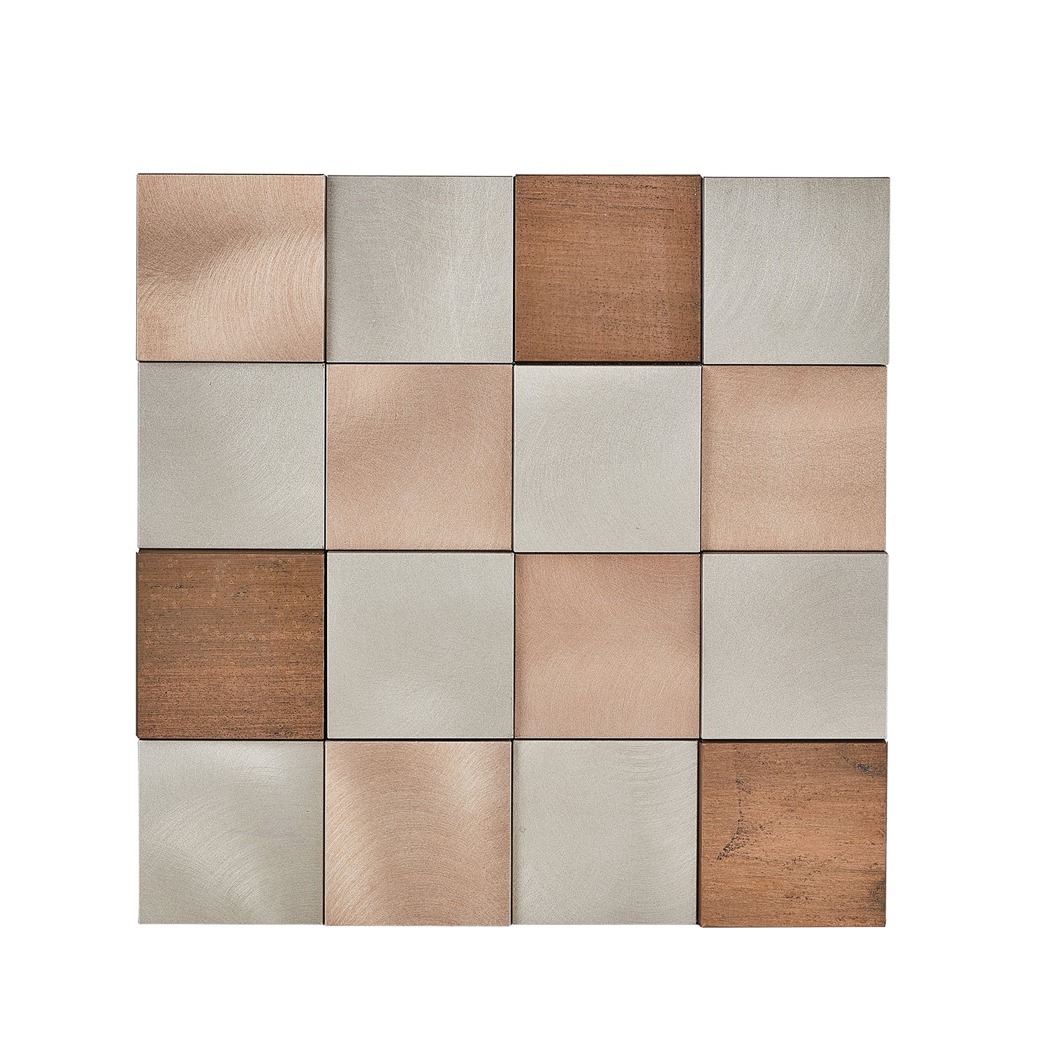 Mijas Peel-and-Stick Mosaic Tile in Copper