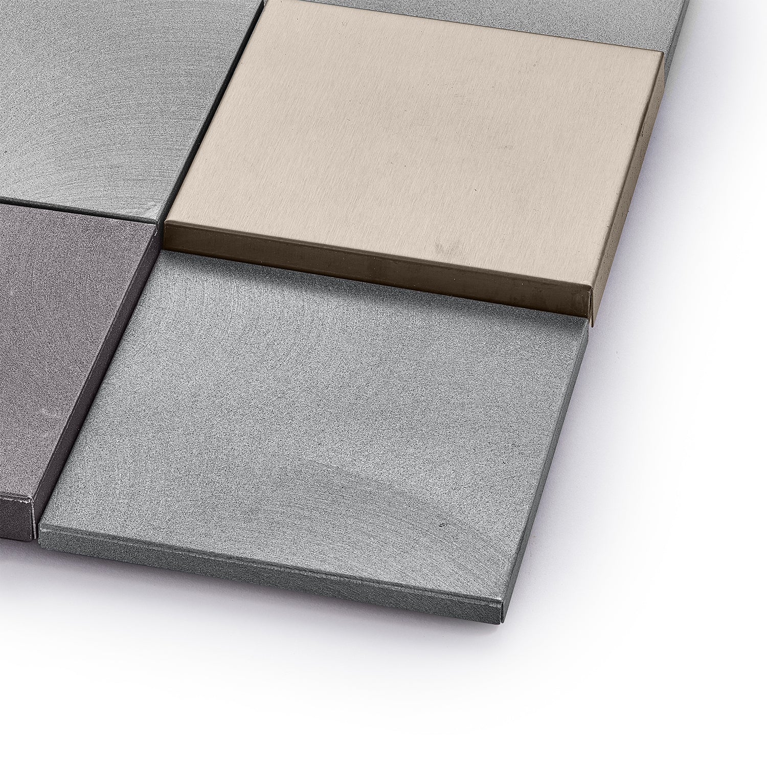 Mijas Peel-and-Stick Mosaic Tile in Steel Grey