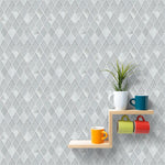 Load image into Gallery viewer, Ballagh 9.9&quot; x 12&quot; Diamond Laminated Glass Mosaic Mix Aluminum Wall Tile
