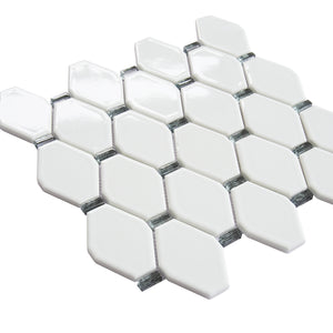Badajoz 11.5??x 10.94??Honeycomb Glass Mosaic Floor and Wall Tile