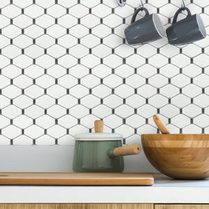 Badajoz 11.5??x 10.94??Honeycomb Glass Mosaic Floor and Wall Tile