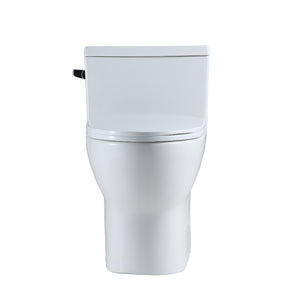 Verona Dual Flush Elongated One-Piece Toilet (Seat Included)