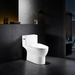 Load image into Gallery viewer, Verona Dual Flush Elongated One-Piece Toilet (Seat Included)
